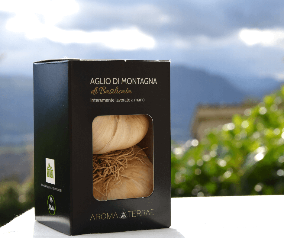 packaging aglio contenente 2 teste